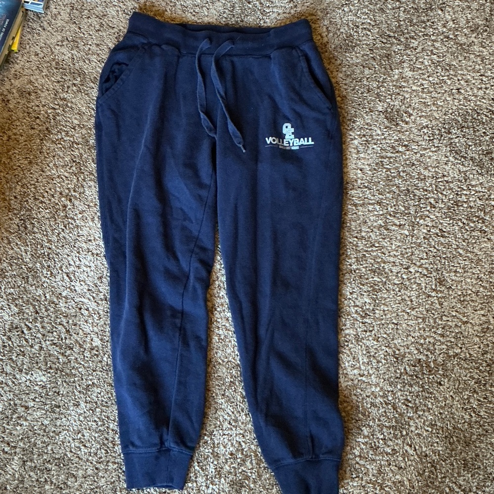 Kids Navy Blue Volleyball Sweatpants
